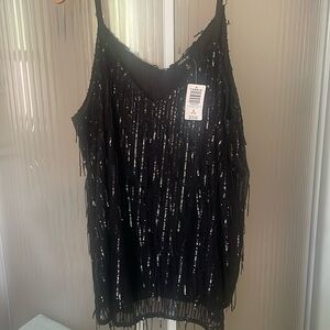 NWT Torrid Sequined top